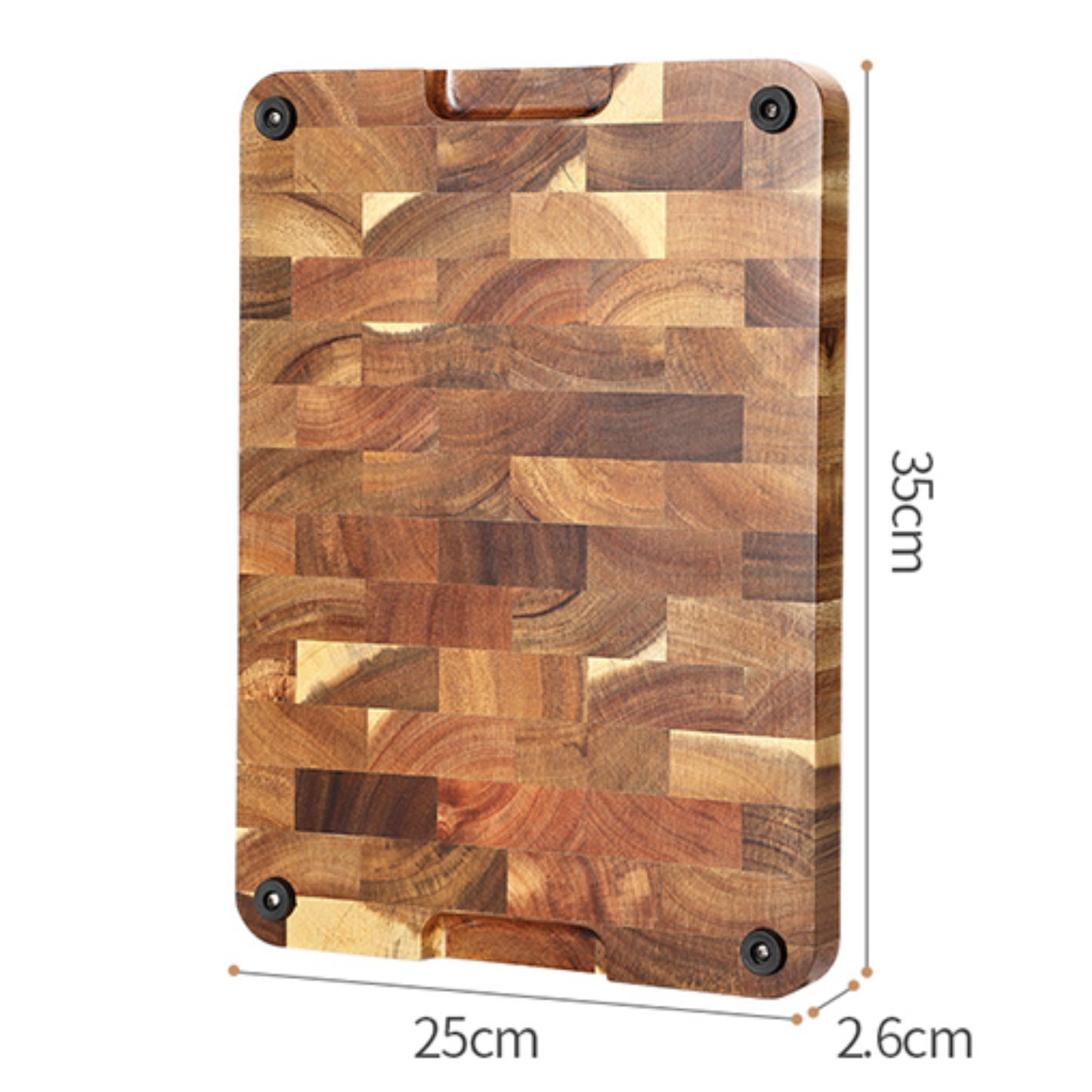 Acacia End Grain Cutting Board