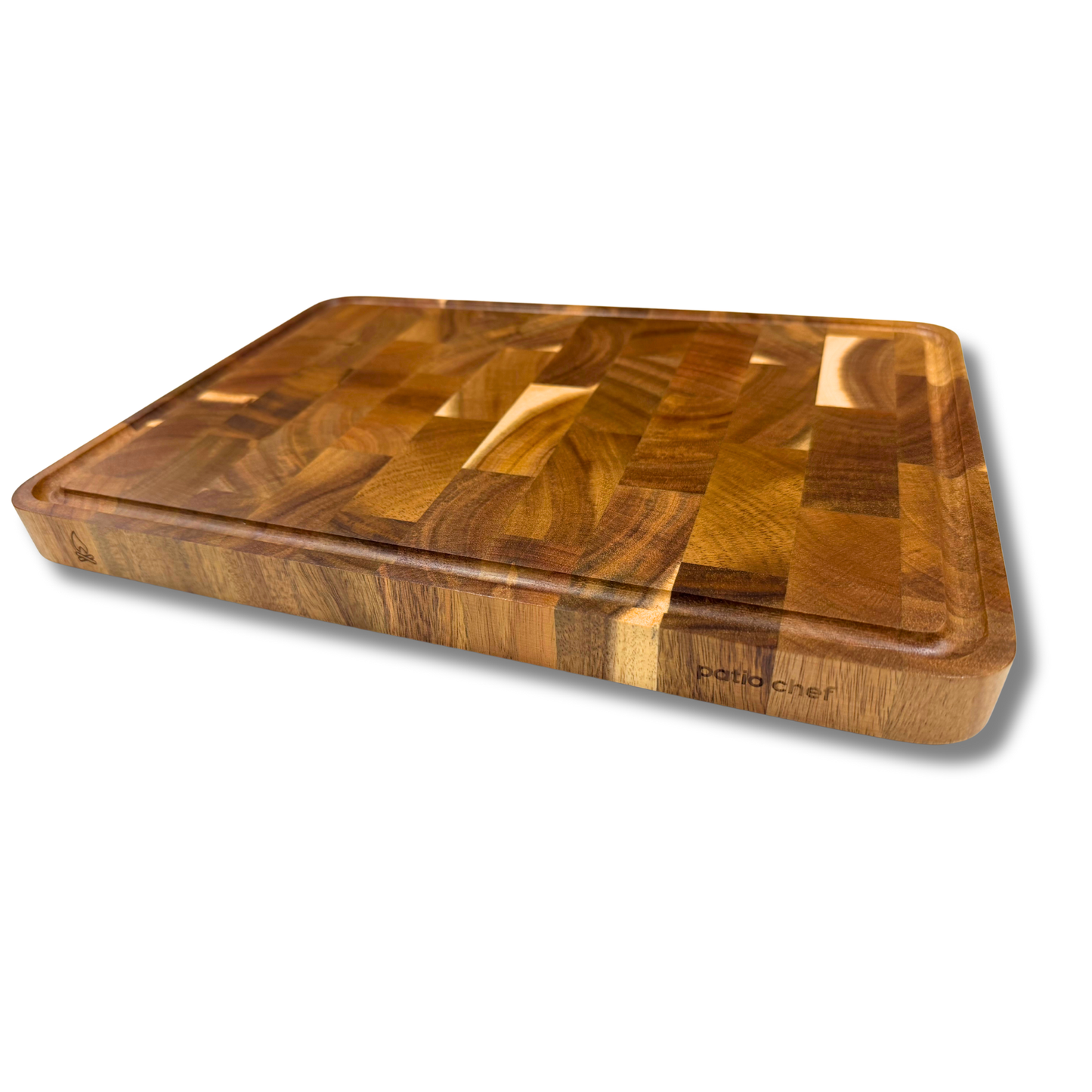 Acacia End Grain Cutting Board