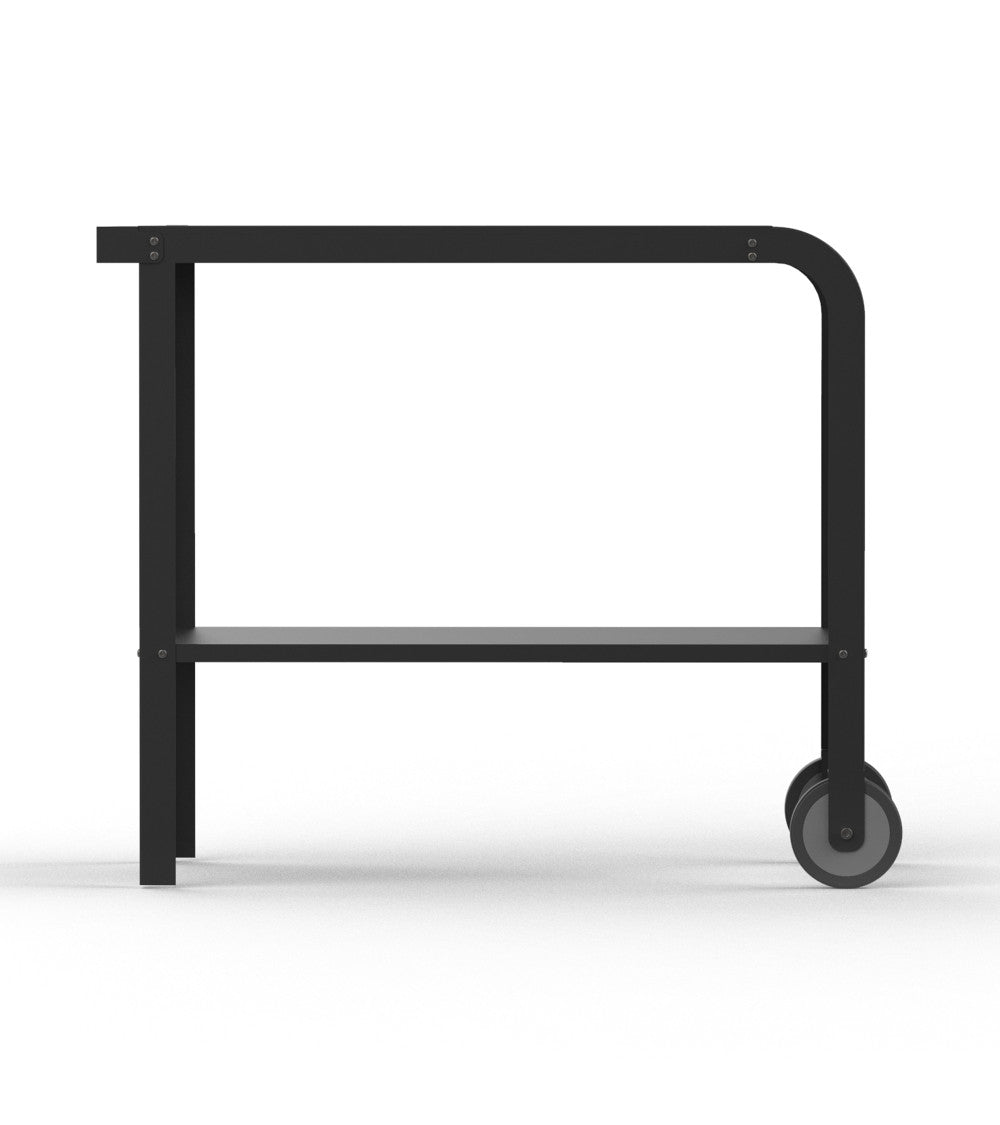 ZiiPa Vallone Garden Trolley with Shelf – Charcoal