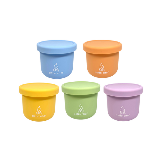 Silicone Topping and Condiment Containers 250ml