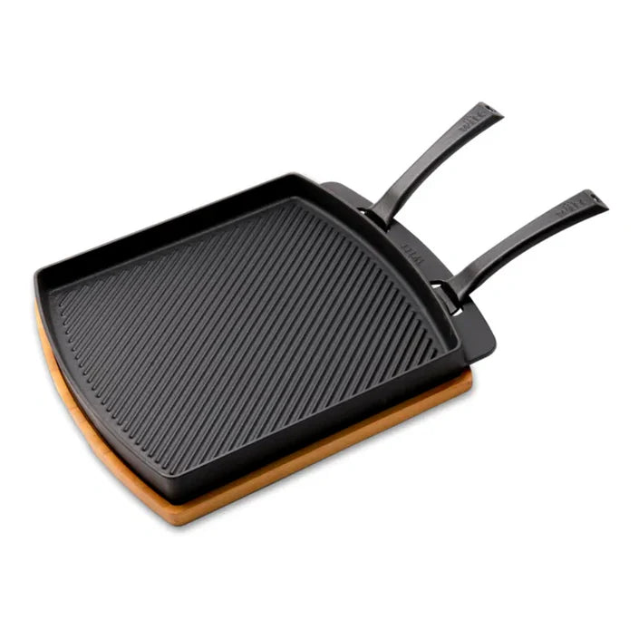 WITT - Cast Iron 2 Sided Roasting & Cooking Pan