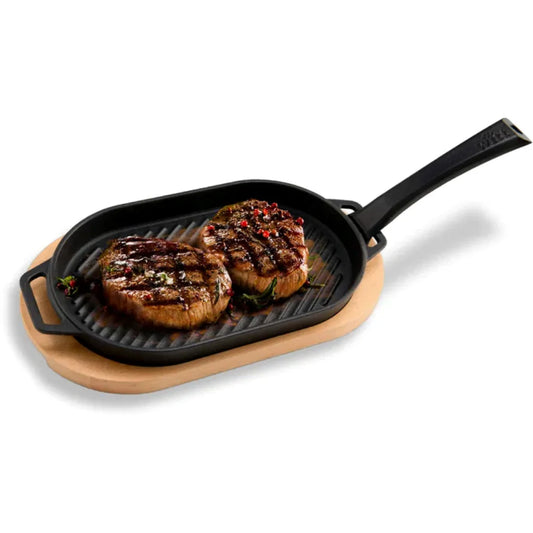 WITT Cast Iron Oval Roasting Pan