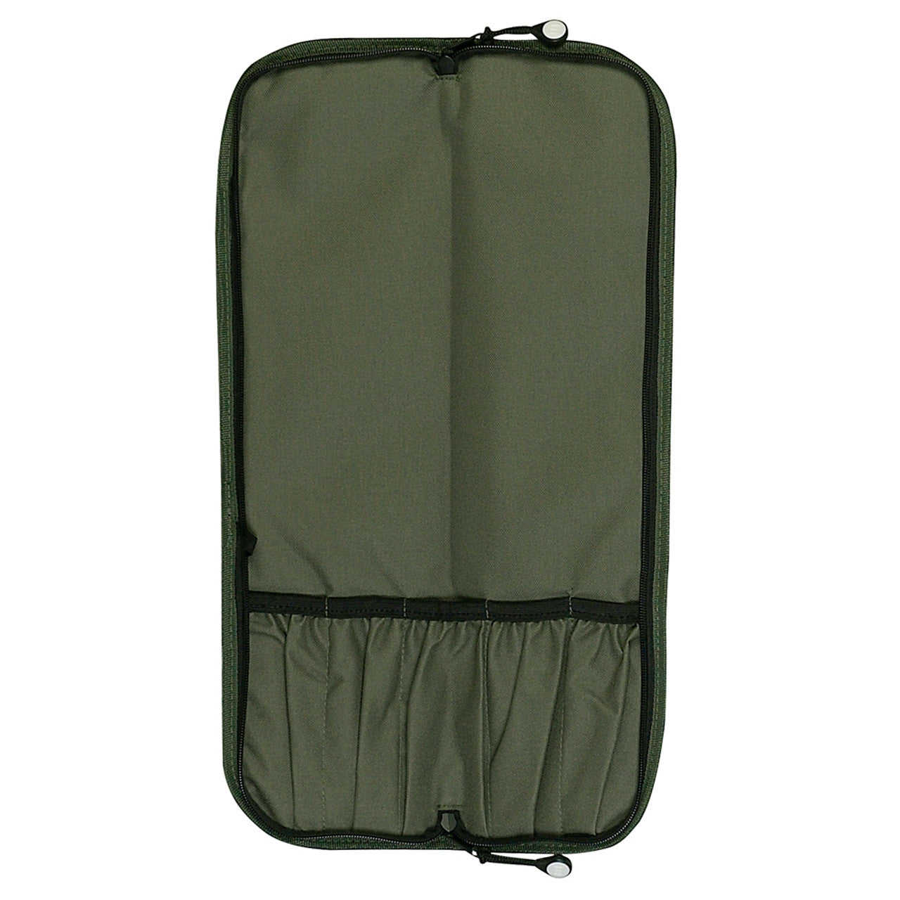 Olive 5 Pocket Padded Knife Roll