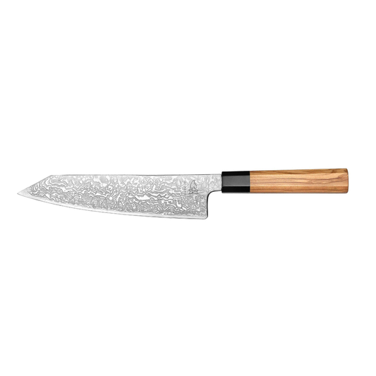 High Carbon 67 Layer Damascus - Bunka Knife