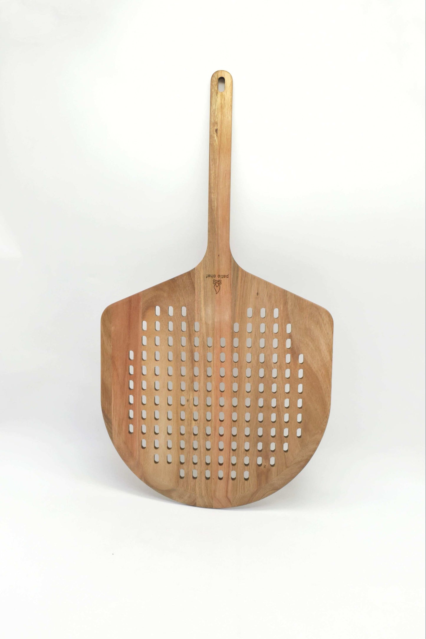 12-Inch Perforated Acacia Wood Pizza Peel