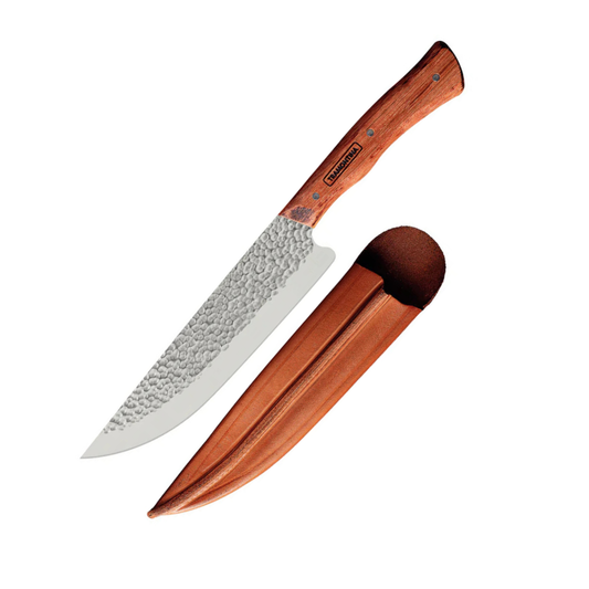 Tramontina Nômade 8" Meat Knife with Leather Sheath