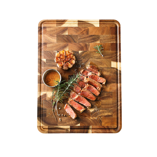 Acacia End Grain Cutting Board