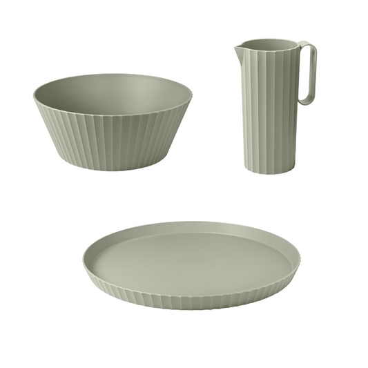 Blimm Mediterranean Table Trio - Forrest Green