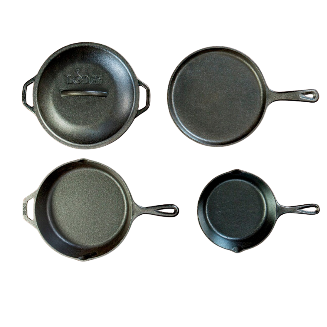 Lodge 5 Piece Cast Iron Set