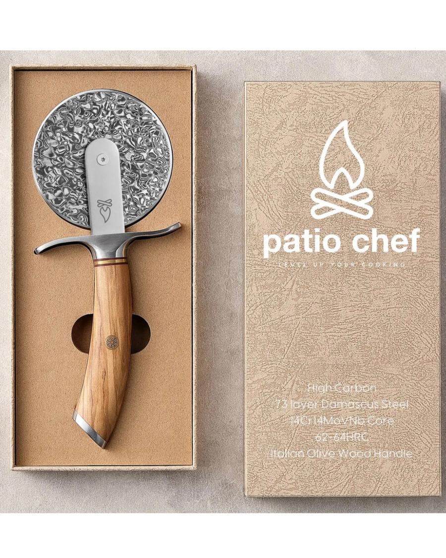 Patio Chef logo engraved on butt cap