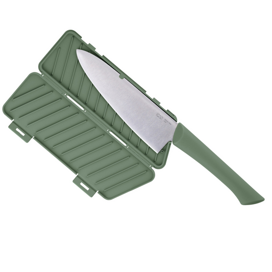 Kai Manasaya Utility Knife 15cm (with Sheath) Green