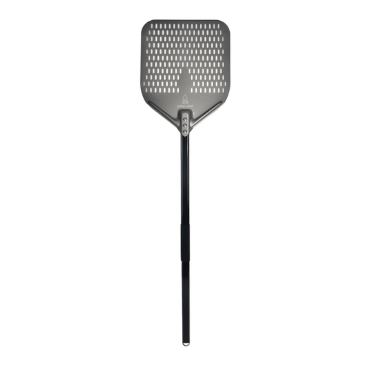 Pizza Paddle - Long Handle 12 inch Perforated Pizza Peel