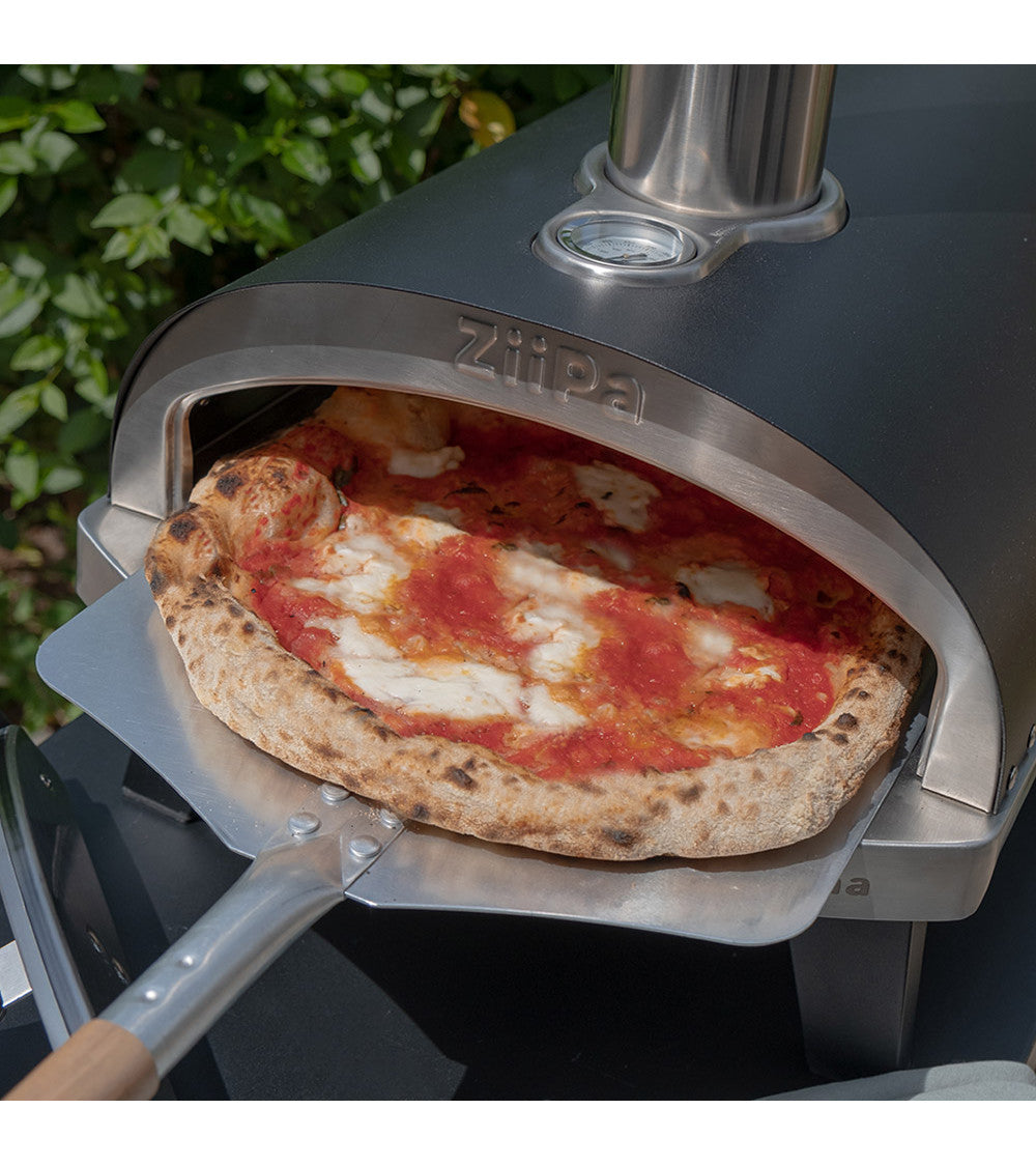 ZiiPa Piana Wood Pellet Pizza Oven with Rotating Stone – Charcoal