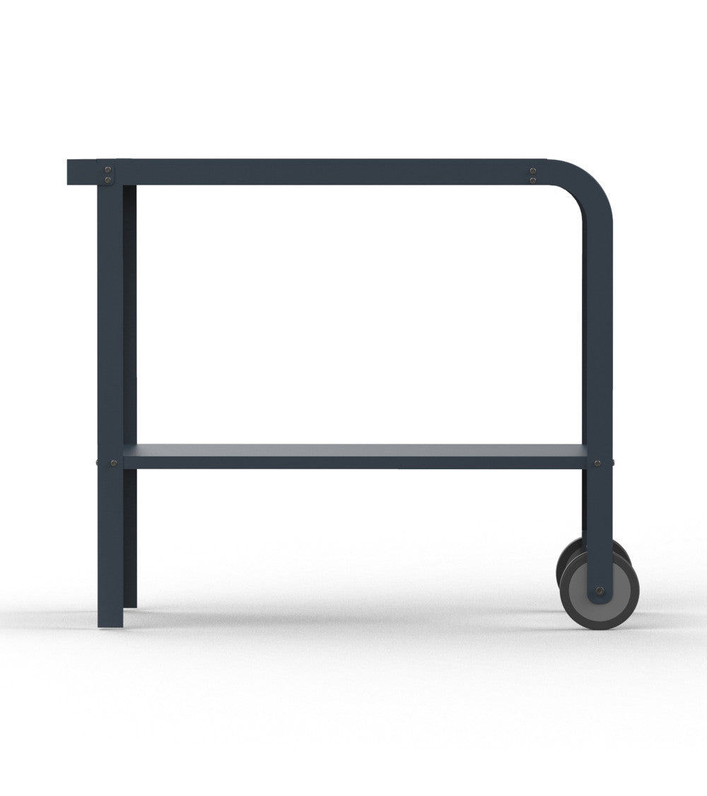 ZiiPa Vallone Garden Trolley with Shelf – Slate